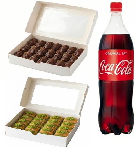 Hijyenik Üretim Fıstıklı Baklava Menüsü